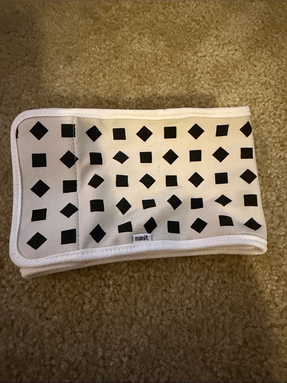 Nanit Black & White Geometric Baby Accessory